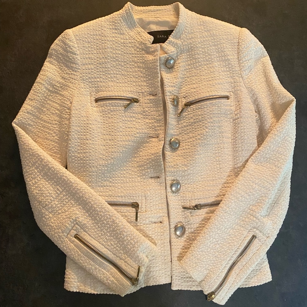ZARA textured jacket sz XS